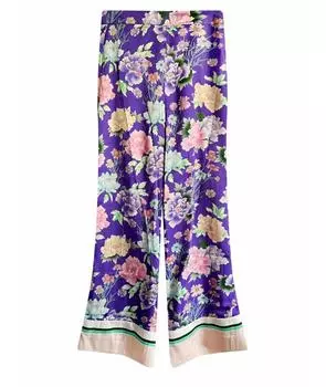 Брюки широкие