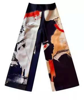 Брюки широкие