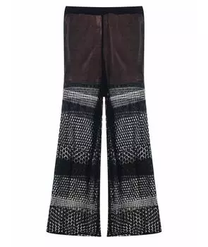 Брюки широкие