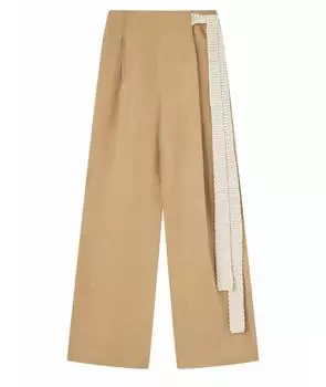 Брюки широкие