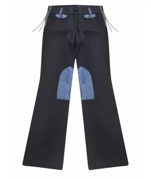 Брюки широкие