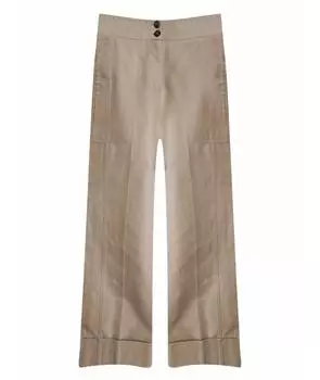 Брюки широкие