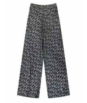 Брюки широкие