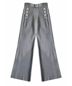 Брюки широкие