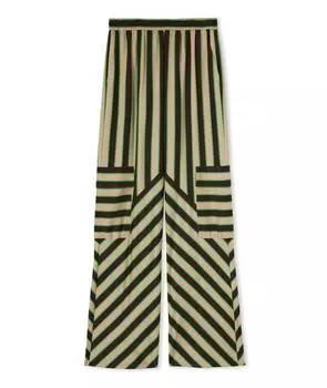 Брюки широкие