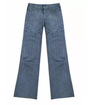 Брюки широкие