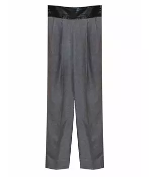 Брюки широкие