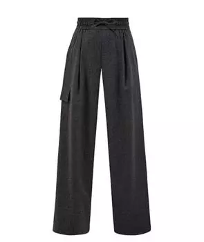 Брюки широкие