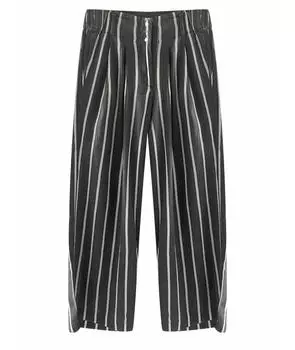 Брюки широкие