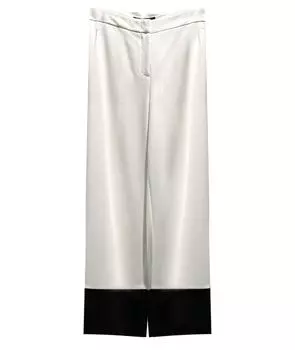 Брюки широкие