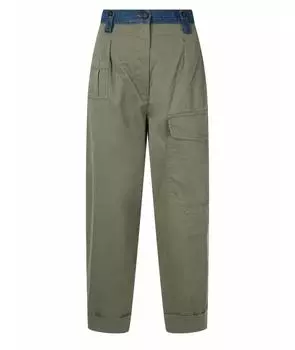 Брюки широкие