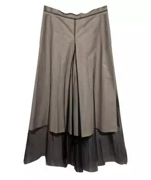 Брюки широкие