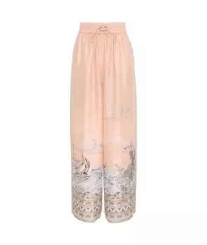 Брюки широкие