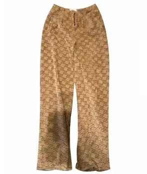 Брюки широкие