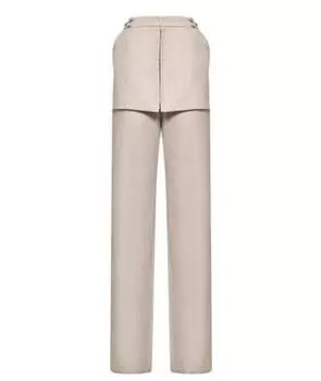 Брюки широкие