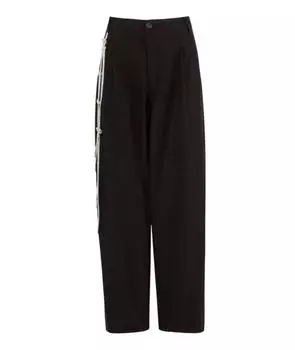 Брюки широкие