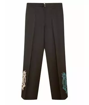 Брюки широкие