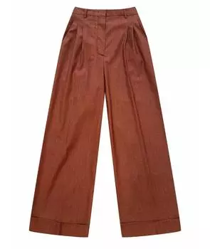 Брюки широкие