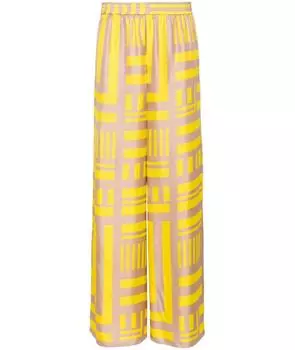 Брюки широкие