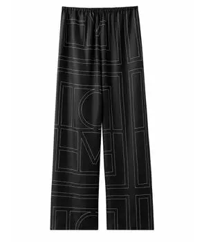 Брюки широкие