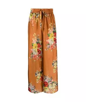 Брюки широкие