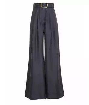 Брюки широкие