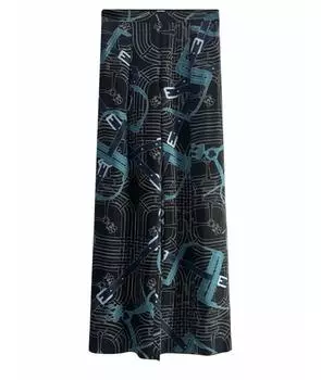 Брюки широкие