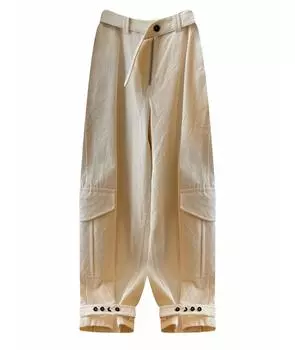 Брюки широкие