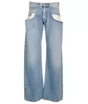 Джинсы клеш