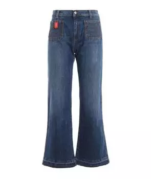 Джинсы клеш