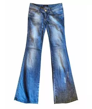 Джинсы клеш