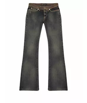 Джинсы клеш