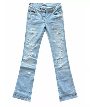 Джинсы клеш