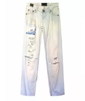 Джинсы клеш