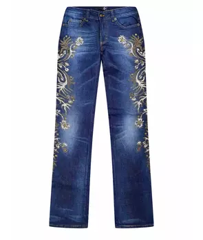 Джинсы клеш