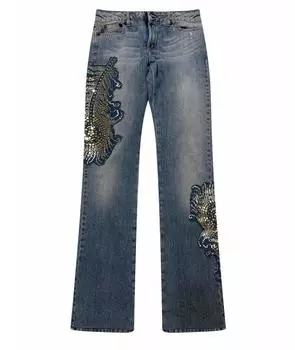 Джинсы клеш