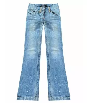 Джинсы клеш