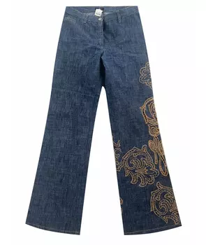 Джинсы клеш