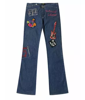 Джинсы клеш