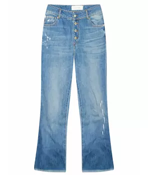 Джинсы клеш