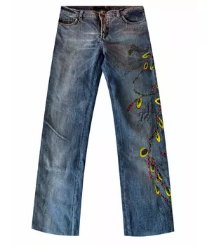 Джинсы клеш