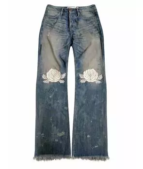 Джинсы клеш