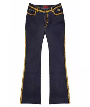 Джинсы клеш