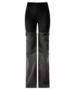 Джинсы клеш