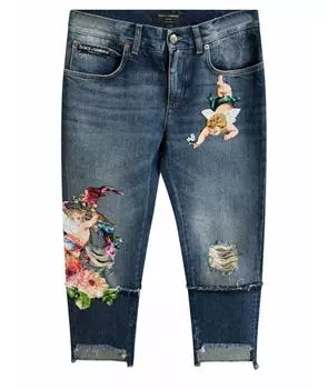 Джинсы слим