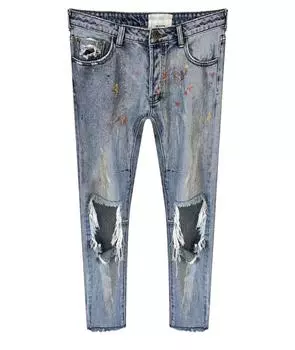 Джинсы слим