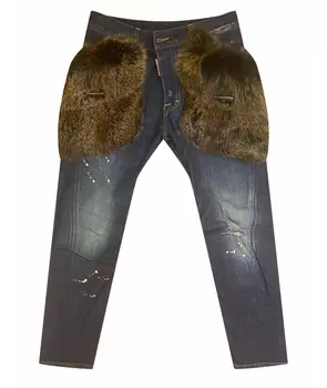Джинсы слим