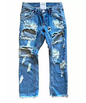 Джинсы слим