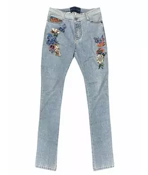 Джинсы слим