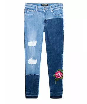 Джинсы слим